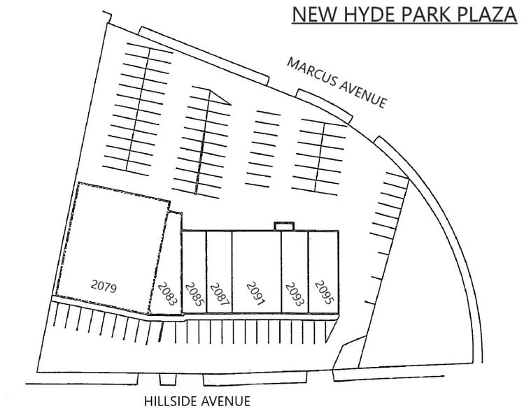 2079-2095 Hillside Ave, New Hyde Park, NY for lease - Site Plan - Image 3 of 3