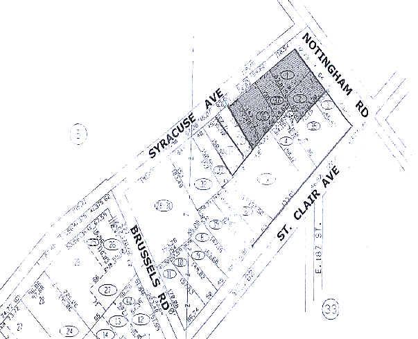 18624 Syracuse Ave, Cleveland, OH for sale - Plat Map - Image 3 of 3