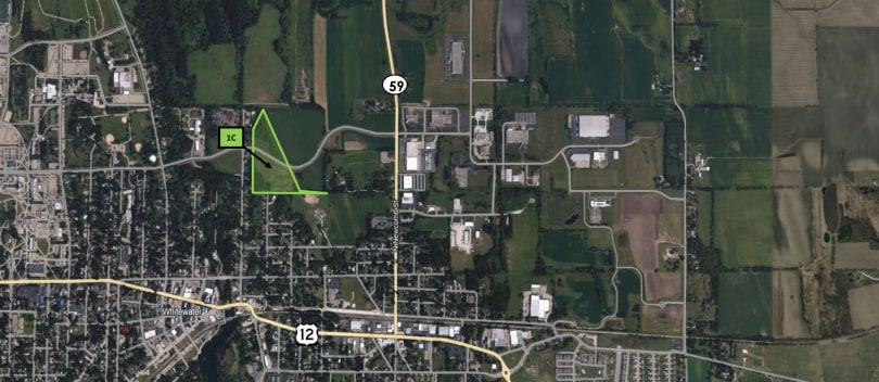 Whitewater City Lots, Whitewater, WI for sale - Aerial - Image 2 of 7