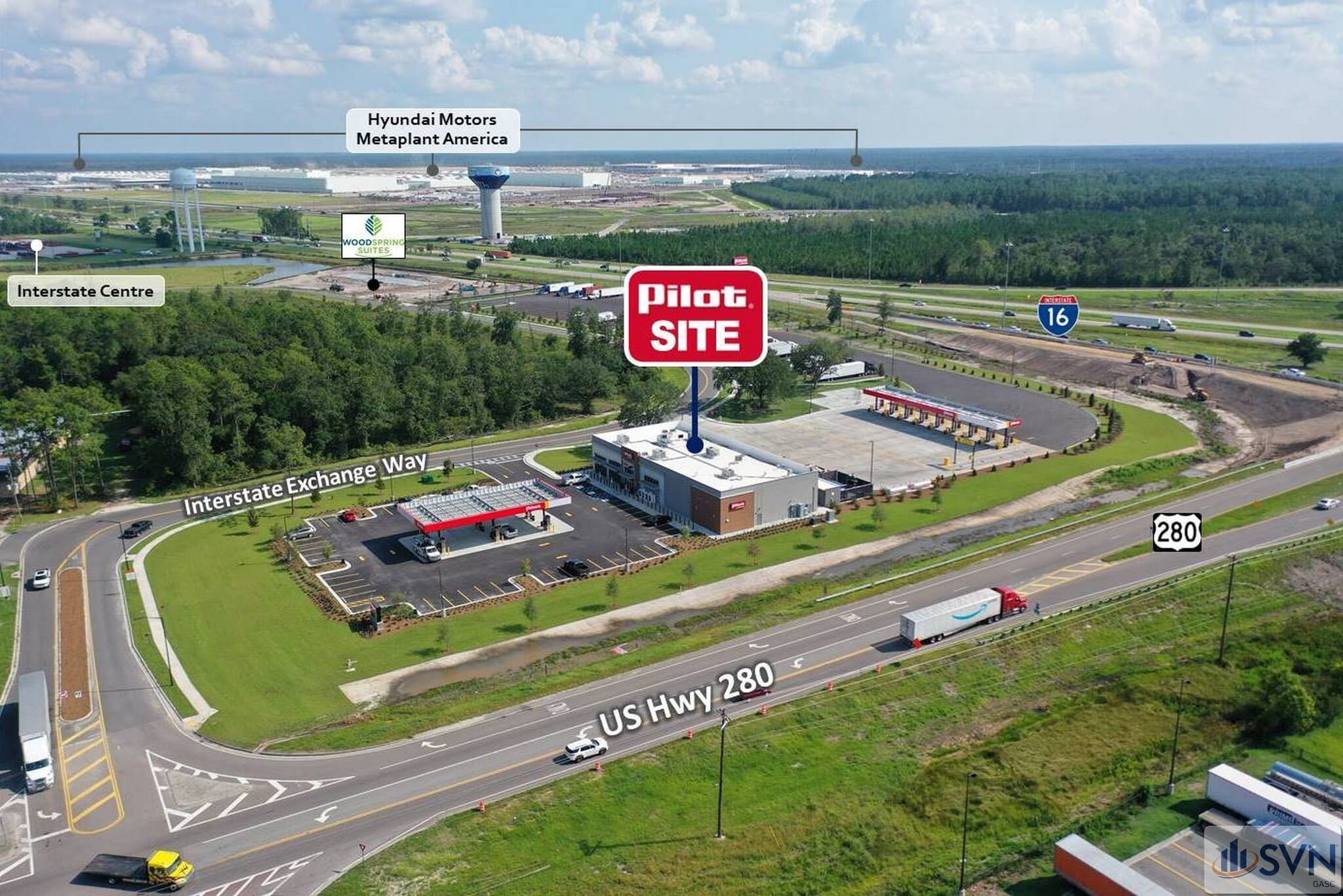 I-16 and US Highway 280, Ellabell, GA for sale Building Photo- Image 1 of 11