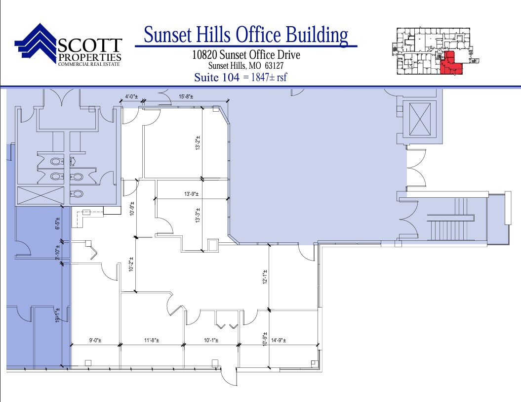 10820 Sunset Office Dr, Saint Louis, MO for lease Interior Photo- Image 1 of 1
