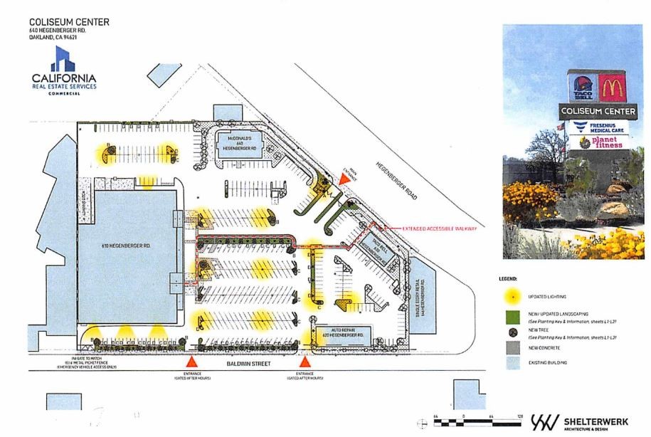 610-646 Hegenberger Rd, Oakland, CA for sale Site Plan- Image 1 of 1