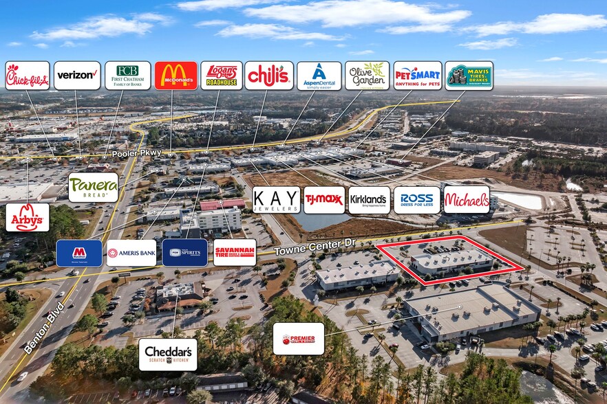 110 Towne Center Blvd, Pooler, GA for lease - Building Photo - Image 2 of 25