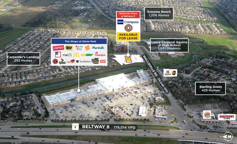 Wallisville Rd & Carpenters Landing Way, Houston, TX 77049