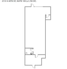 2105 S 48th St, Tempe, AZ for lease Floor Plan- Image 1 of 1