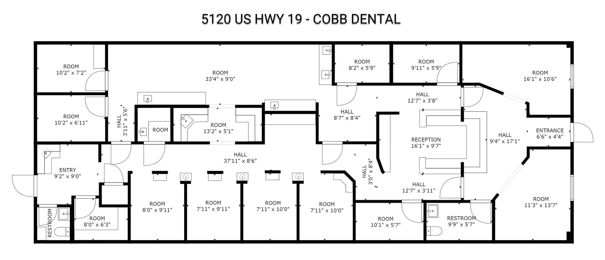 5114-5134 Us Highway 19, New Port Richey, FL for lease Site Plan- Image 1 of 1