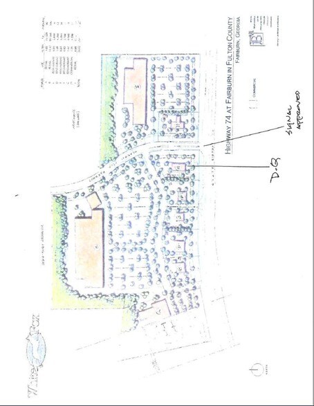 Hwy 74, Fairburn, GA for sale - Plat Map - Image 1 of 1