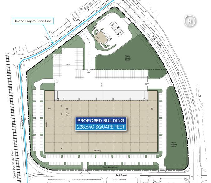 Rubidoux Blvd, Jurupa Valley, CA for lease - Site Plan - Image 2 of 3