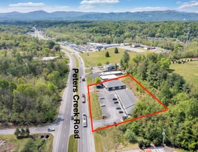 2350 Peters Creek Rd NW, Roanoke, VA - AERIAL map view - Image1