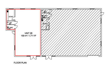 2B North Rd, Fort William for lease Typical Floor Plan- Image 2 of 2