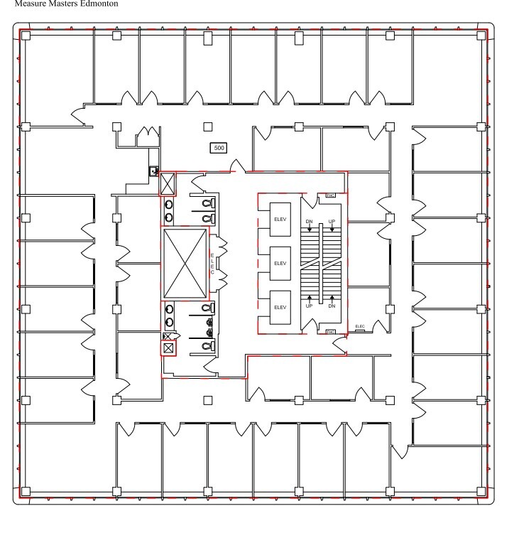 10107-10119 Jasper Av NW, Edmonton, AB for lease Floor Plan- Image 1 of 1