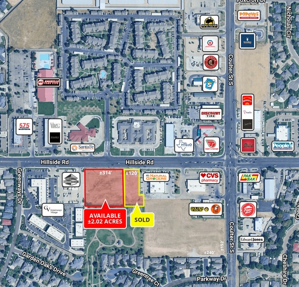 Hillside West Of Coulter, Amarillo, TX for sale - Building Photo - Image 1 of 2
