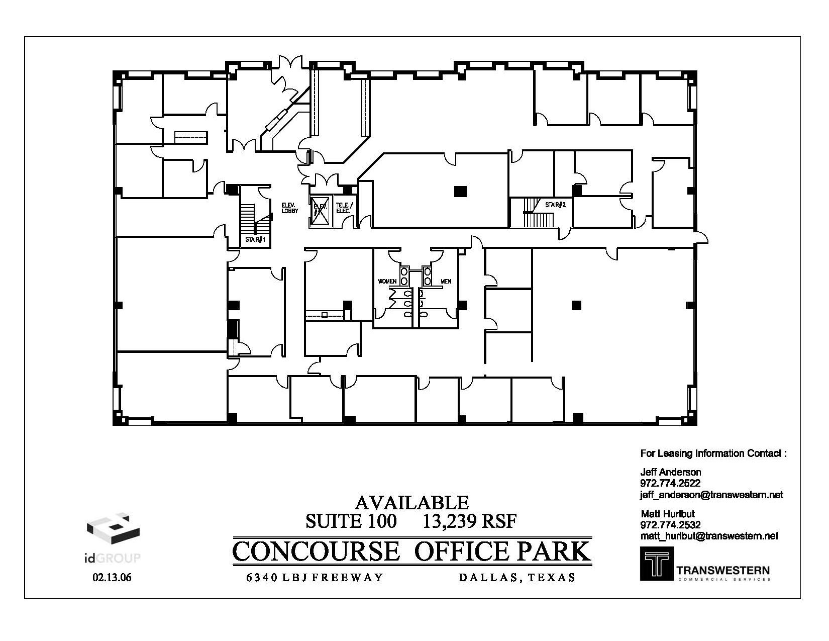 6350 LBJ Fwy, Dallas, TX for lease Floor Plan- Image 1 of 1