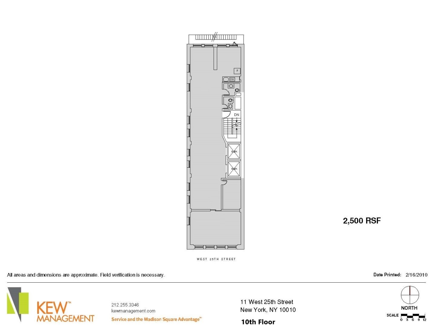 11 W 25th St, New York, NY for lease Floor Plan- Image 1 of 4