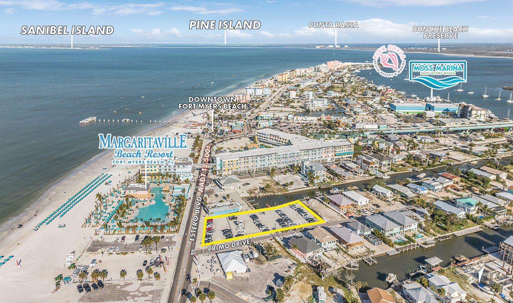 1207 Estero Blvd, Fort Myers, FL for sale Aerial- Image 1 of 13