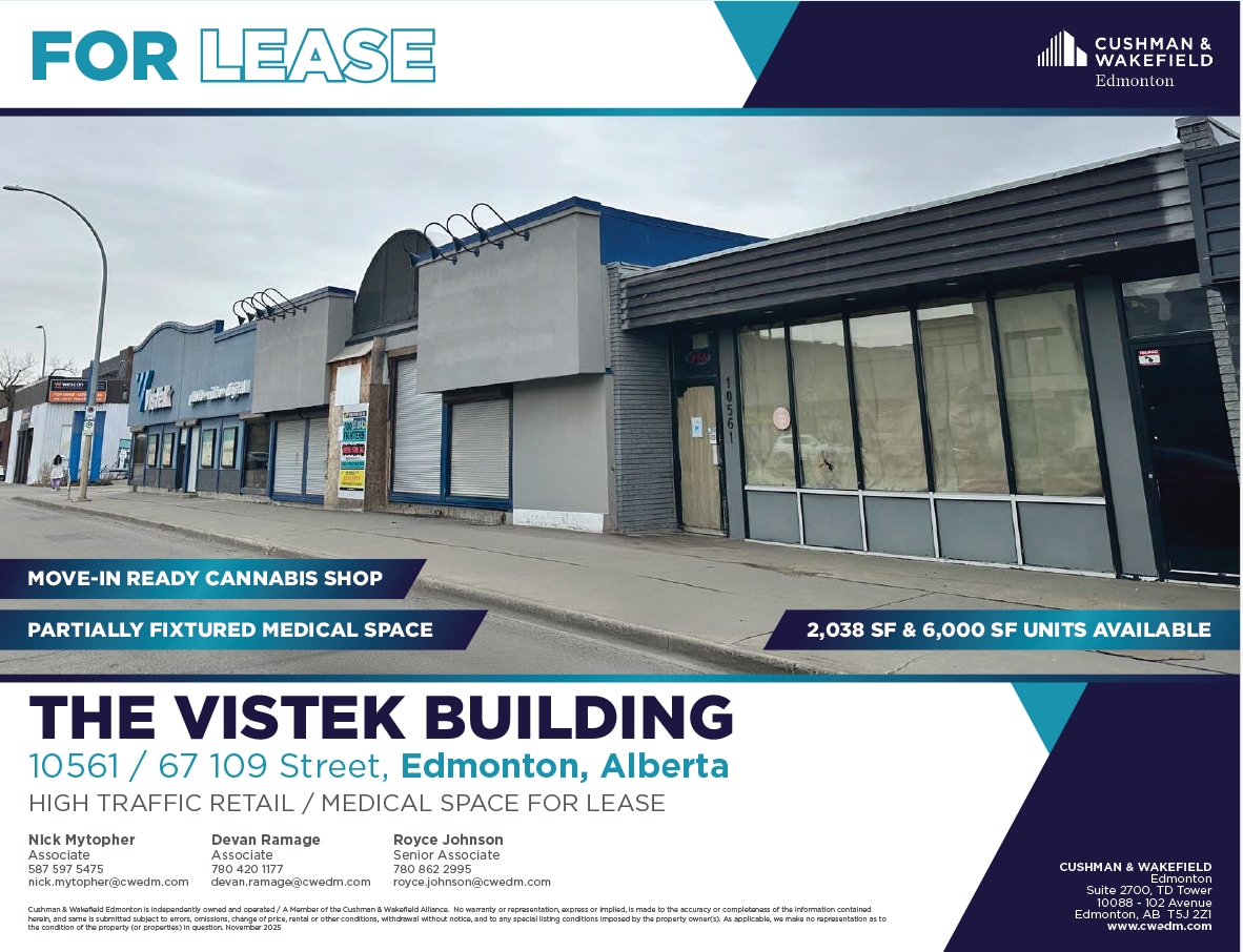 10567-10569 109 St NW, Edmonton, AB for lease Building Photo- Image 1 of 7