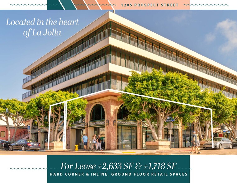 1205-1225 Prospect St, La Jolla, CA for lease - Building Photo - Image 1 of 4