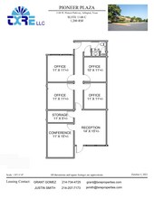 1116-1126 W Pioneer Pky, Arlington, TX for lease Floor Plan- Image 1 of 1