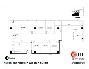 3379 Peachtree Rd NE, Atlanta, GA for lease Floor Plan- Image 1 of 6