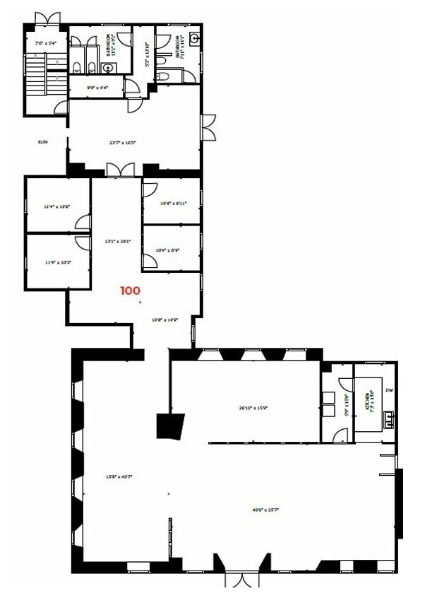 252-264 Adelaide St E, Toronto, ON for lease Floor Plan- Image 1 of 1