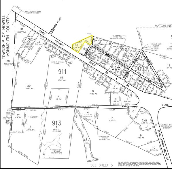 5204 Highway 33 and 34 Wall NJ, Wall Township, NJ 07727 1.66 Acres