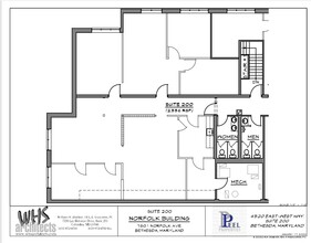 7801 Norfolk Ave, Bethesda, MD for lease Floor Plan- Image 1 of 1