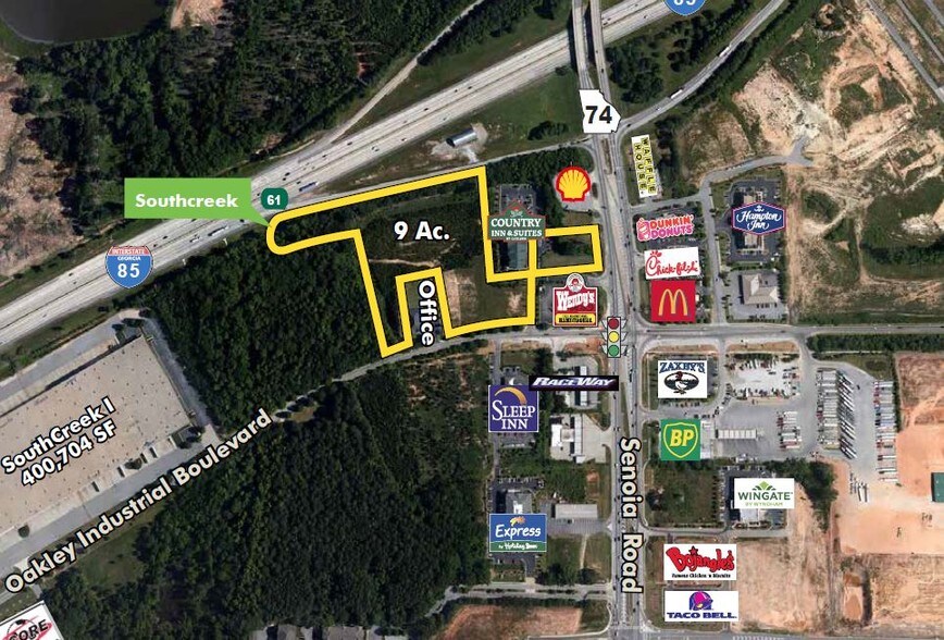 Oakley Industrial Blvd, Fairburn, GA, 30213 Commercial Land For Sale