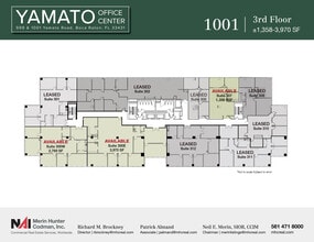 999 Yamato Rd, Boca Raton, FL for lease Floor Plan- Image 1 of 2