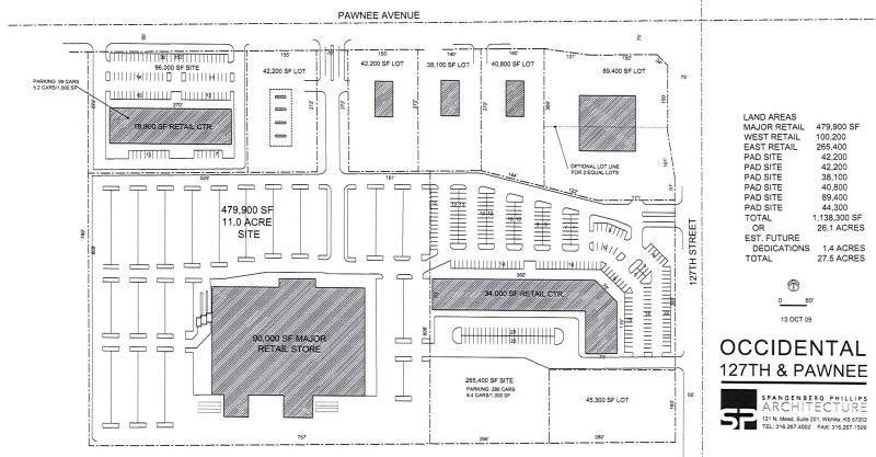 Pawnee Street & 127th St, Wichita, KS for lease - Site Plan - Image 2 of 3