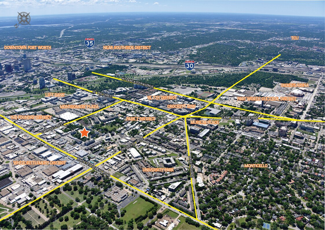 2801 Weisenberger St, Fort Worth, TX 76107 Urbane Linwood Townhomes