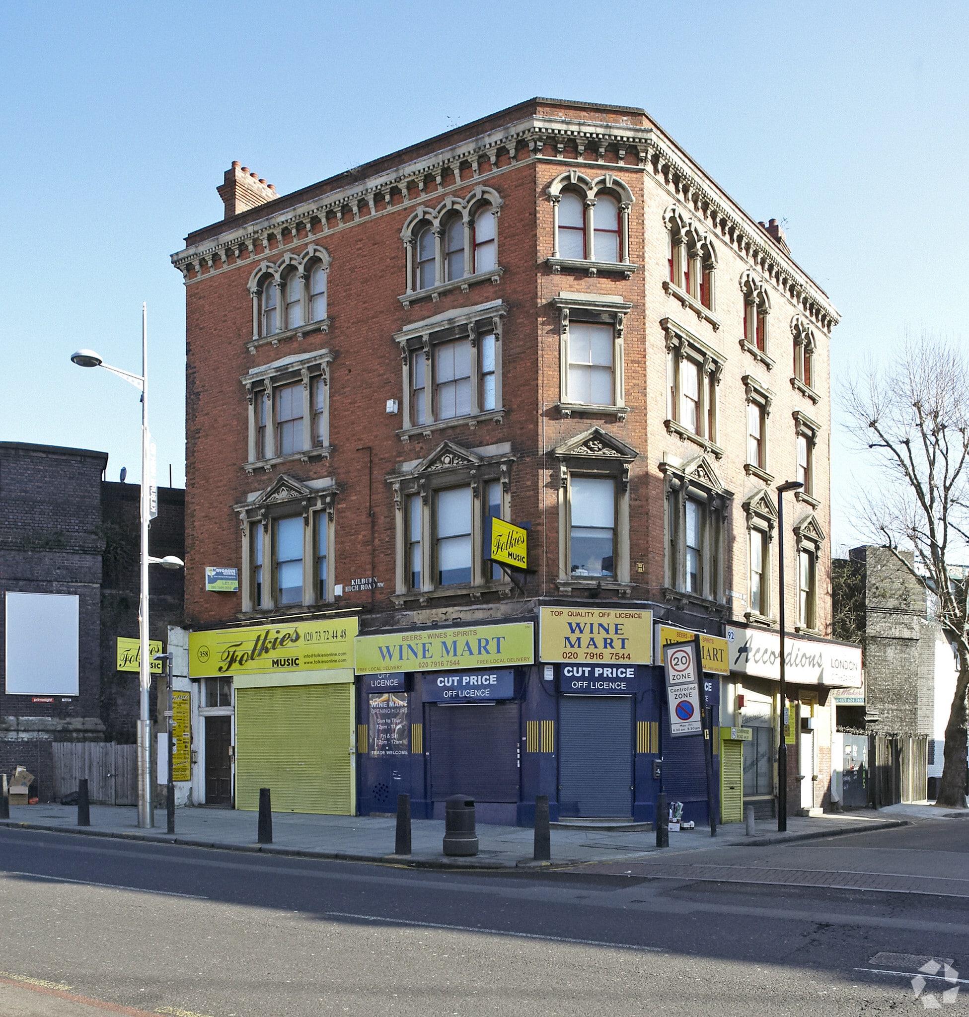 356-358 Kilburn High Rd, London for sale Primary Photo- Image 1 of 1