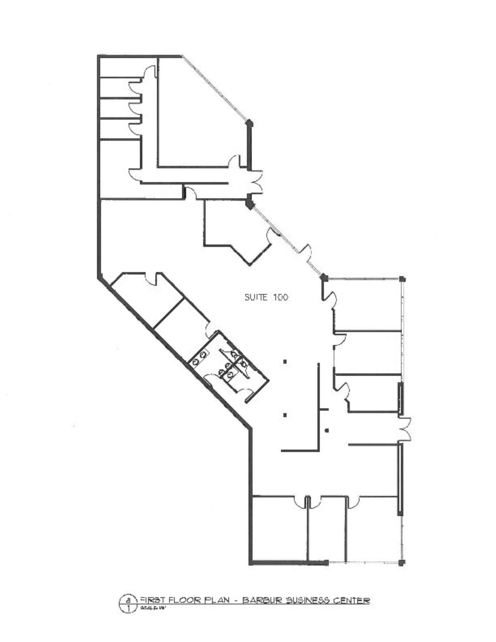 9570 SW Barbur Blvd, Portland, OR for lease Floor Plan- Image 1 of 1