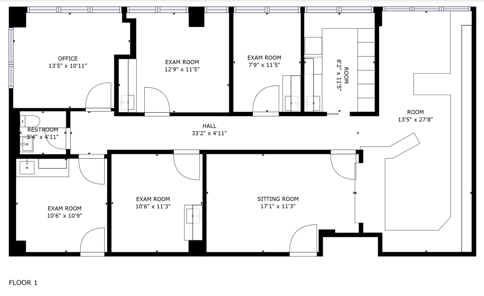 351 Hospital Rd, Newport Beach, CA for lease Floor Plan- Image 1 of 1