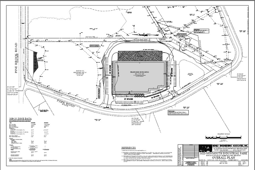 91 Park Rd, Tinton Falls, NJ for lease - Site Plan - Image 2 of 4