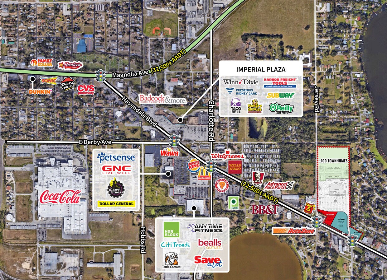 Havendale Blvd and Jersey Road, Auburndale, FL 33823 Havendale Blvd