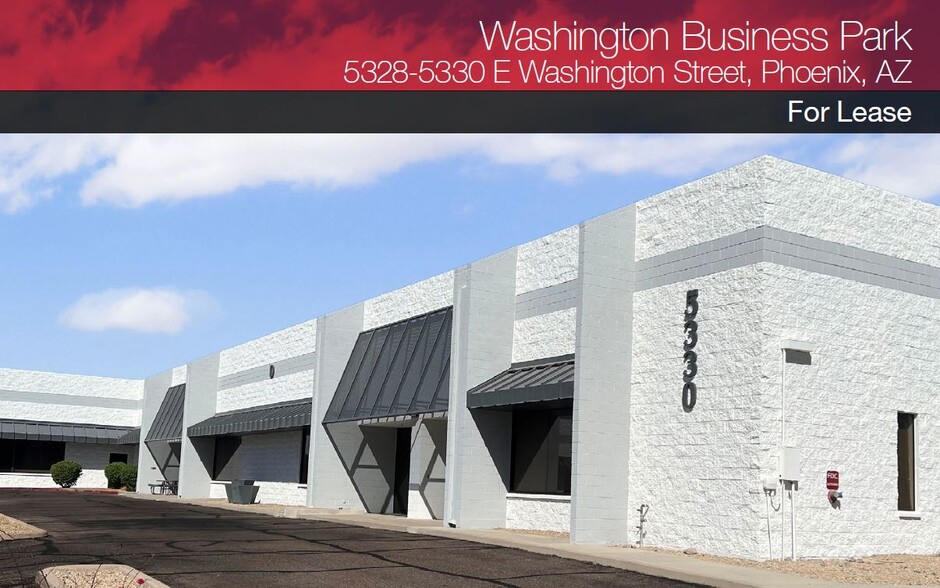 5330 E Washington St, Phoenix, AZ for lease - Building Photo - Image 1 of 10