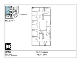 6655 Travis St, Houston, TX for lease Floor Plan- Image 1 of 1