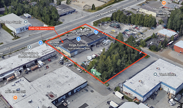 7449 Old Seward Hwy, Anchorage, AK for lease Aerial- Image 2 of 2