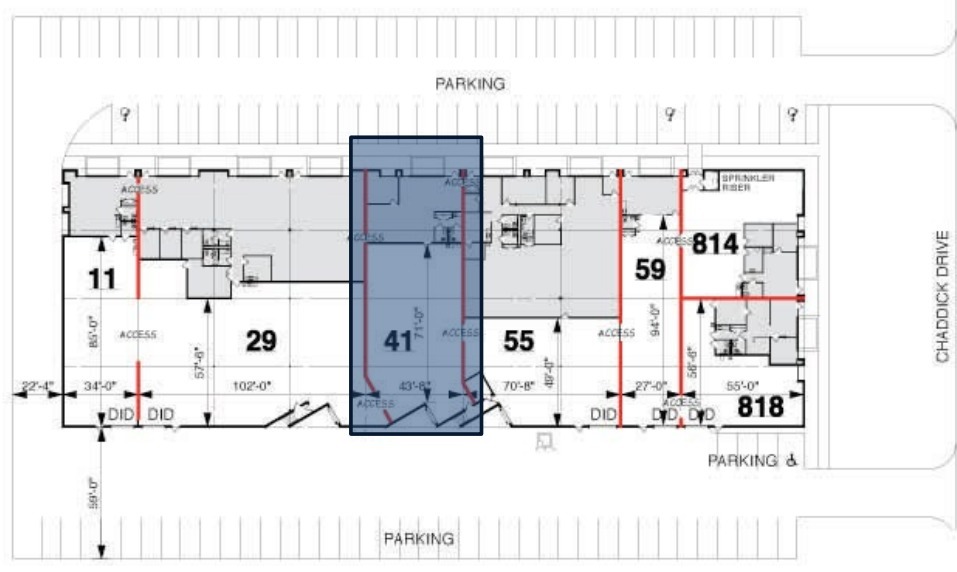 11-55 E Hintz Rd, Wheeling, IL for lease Site Plan- Image 1 of 1