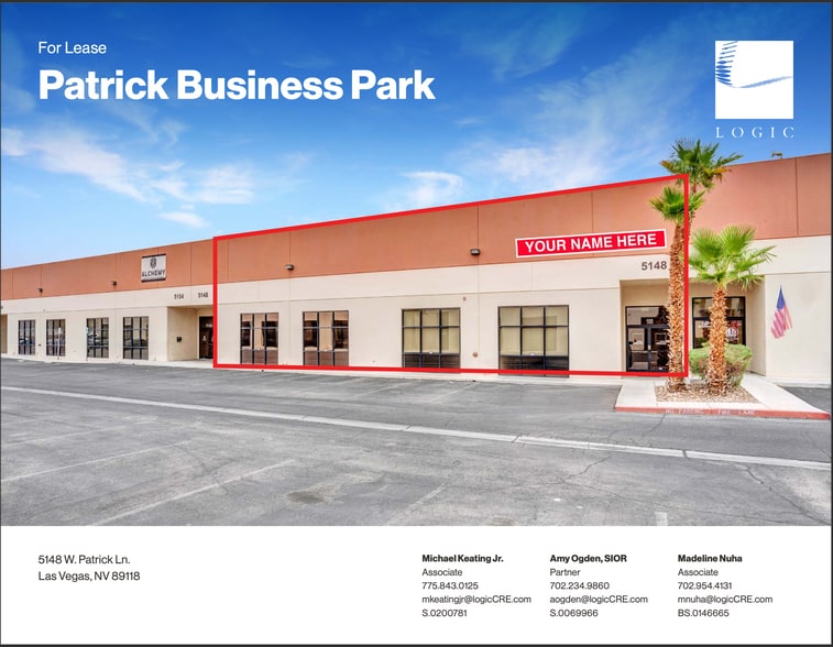 5148 W Patrick Ln, Las Vegas, NV for lease - Building Photo - Image 1 of 26