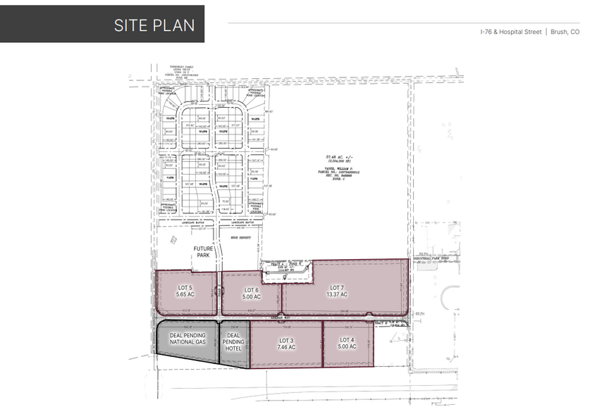 NEC I-76 & Hospital Street, Brush, CO for lease - Building Photo - Image 2 of 2