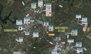 19325 Frederick Rd, Germantown, MD - aerial  map view