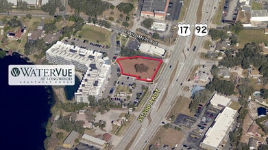 1046 Highway 17-92 S, Longwood, FL - aerial  map view