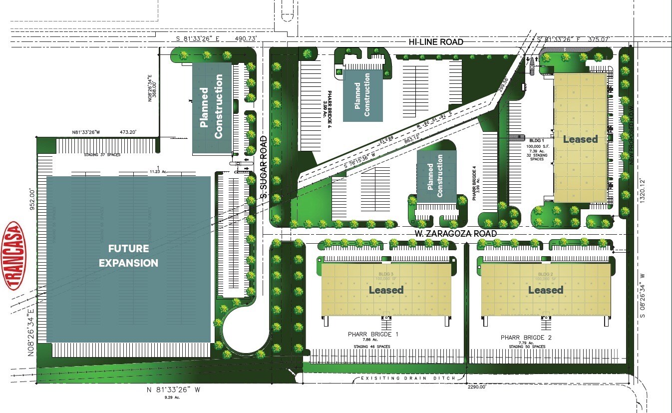 801 W Hi Line Rd, Pharr, TX 78577 Pharr Bridge Business Park