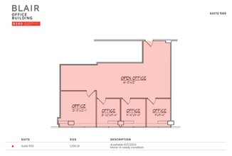 8380 Colesville Rd, Silver Spring, MD for lease Floor Plan- Image 1 of 1