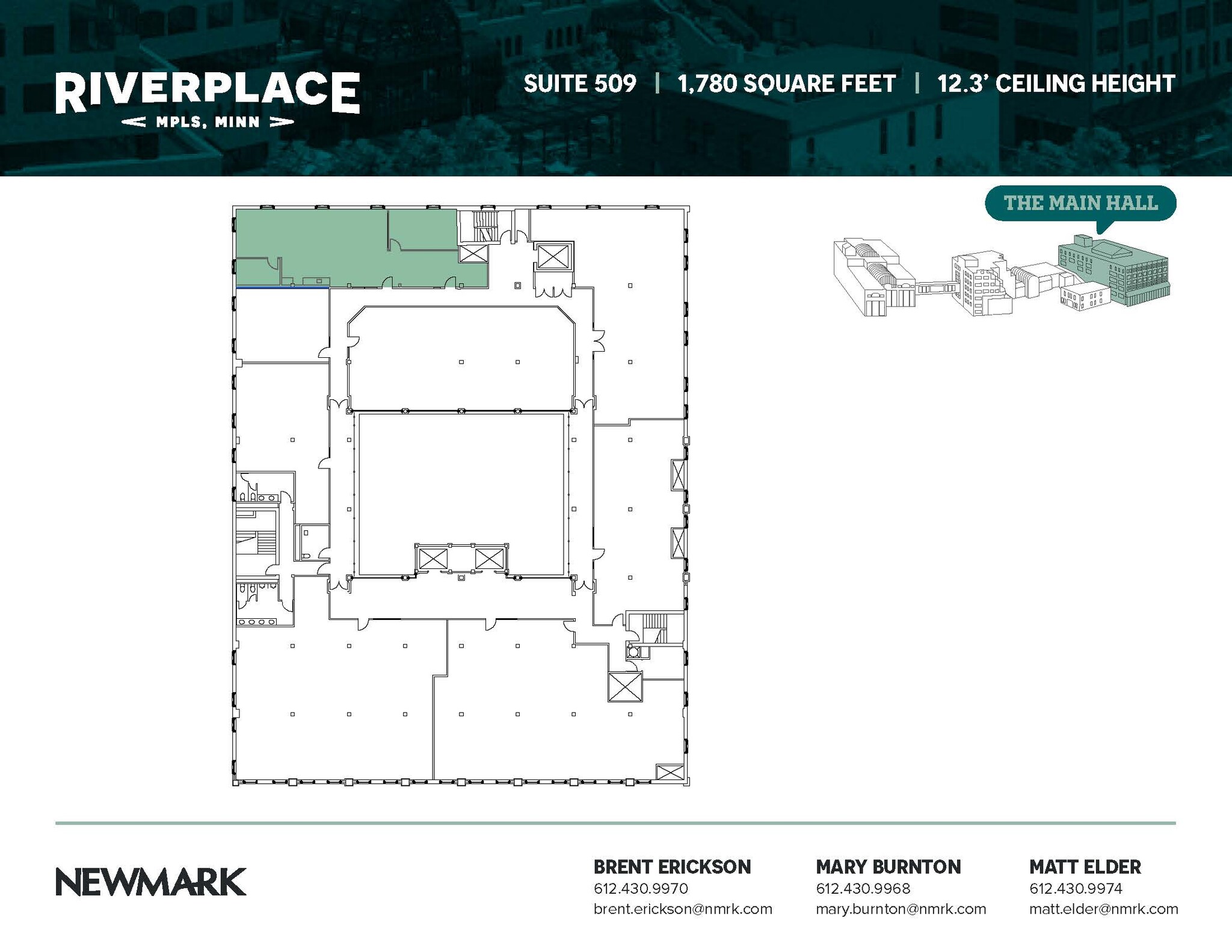 15 Main St SE, Minneapolis, MN for lease Floor Plan- Image 1 of 1