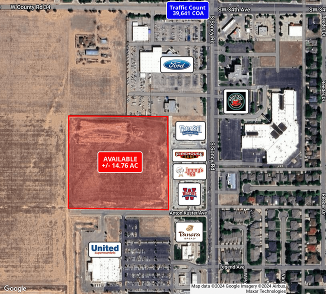 Soncy Rd & Anton Kuster Ave, Amarillo, TX for sale - Building Photo - Image 1 of 2