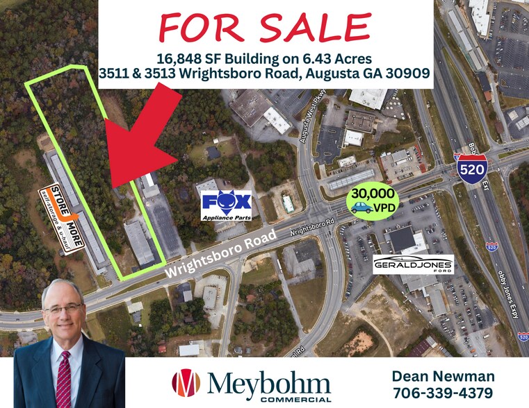 3511-3513 Wrightsboro Rd, Augusta, GA for sale - Building Photo - Image 2 of 53