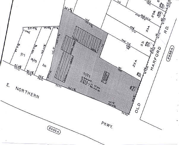 2620 E Northern Pky, Baltimore, MD for sale - Plat Map - Image 2 of 4