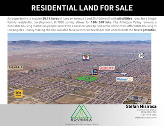 More details for J Ave, Lancaster, CA - Land for Sale